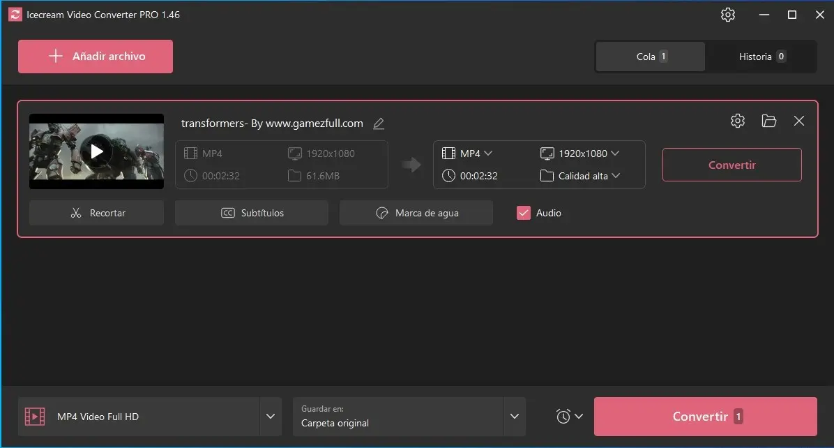 Icecream Video Converter