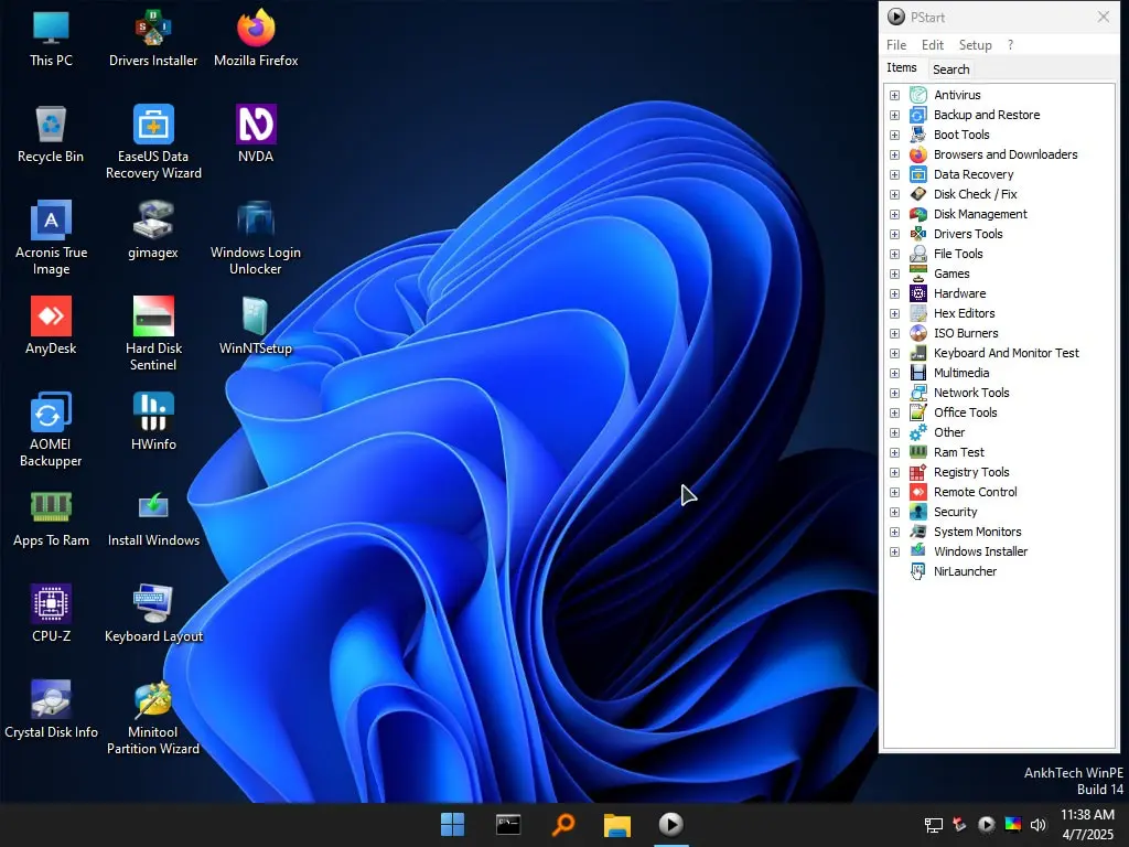 AnkhTech WinPE